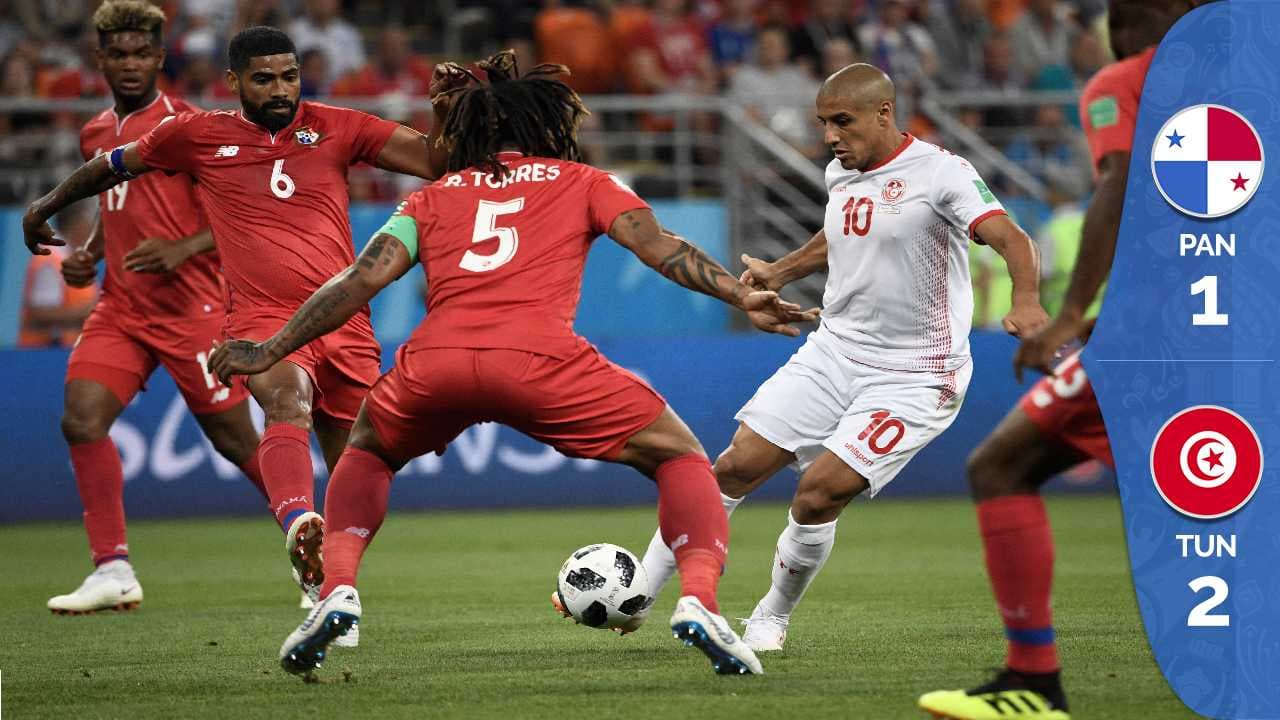 Túnez ganó luego de 40 años, Panamá que se fue en blanco del Mundial 