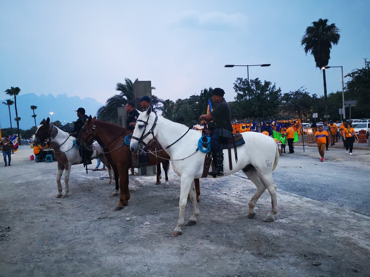 Aficionados de Tigres, mayoritariamente, y del León, tomaron por 'asalto' las inmediaciones del Estadio Universitario para atestiguar el juego de Ida de la Final del Clausura 2019 de la Liga MX en Monterrey. Se esmeraron y le pusieron un fantástico ambiente.