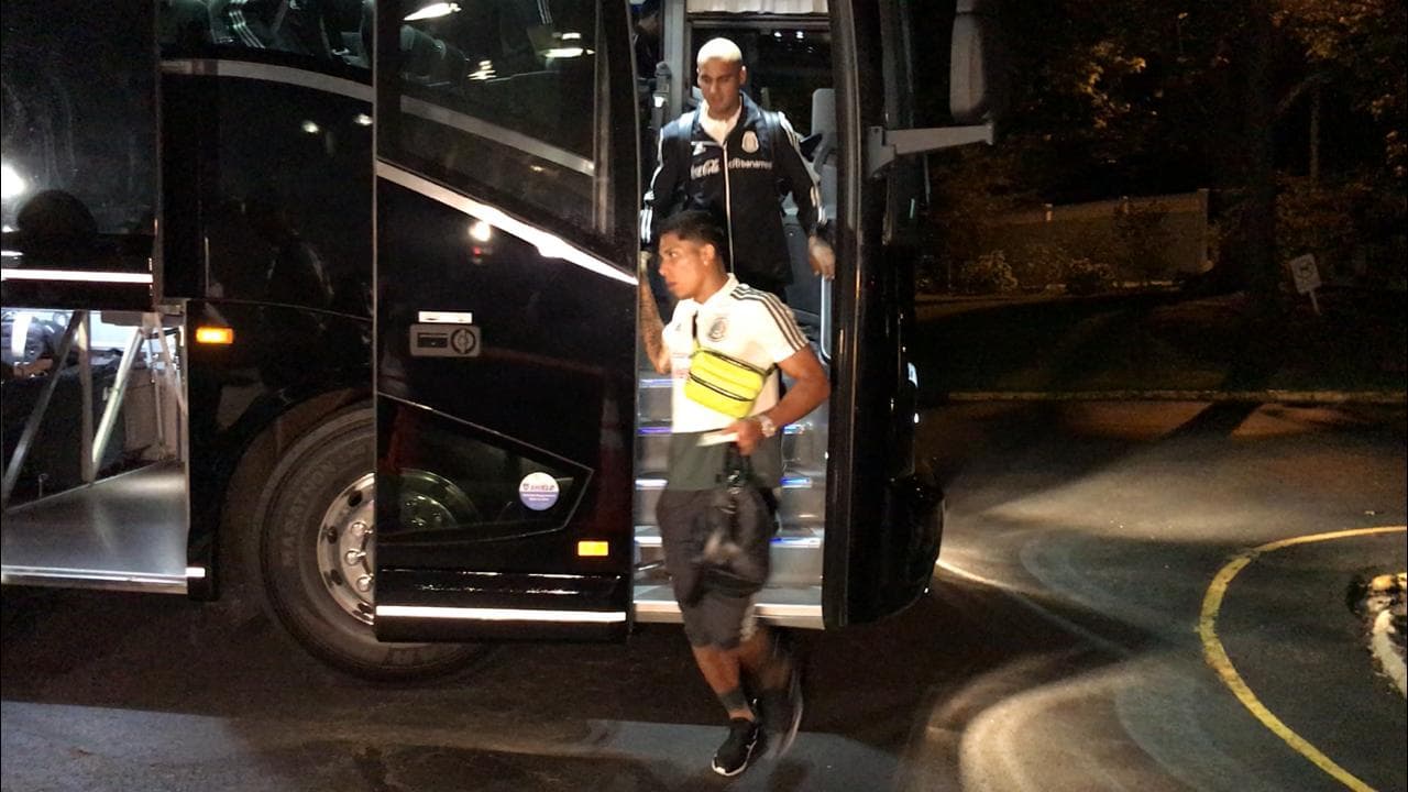 Con equipo casi completo, el Tri llegó a Nueva Jersey