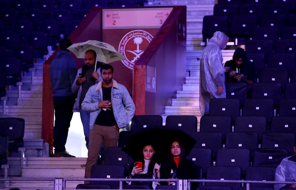 Así se vive el ambiente en Arabia Saudita, previo a que Anthony Joshua y Andy Ruiz suban al cuadrilátero.