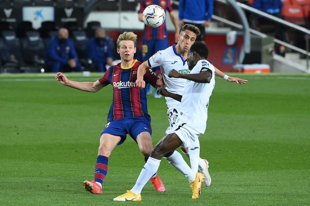 Leo Messi, Antoine Griezmann y Ronald Araujo, son los emcargador de marcar para el Barcelona en la victoria 5-2 sobre el Getafe.
