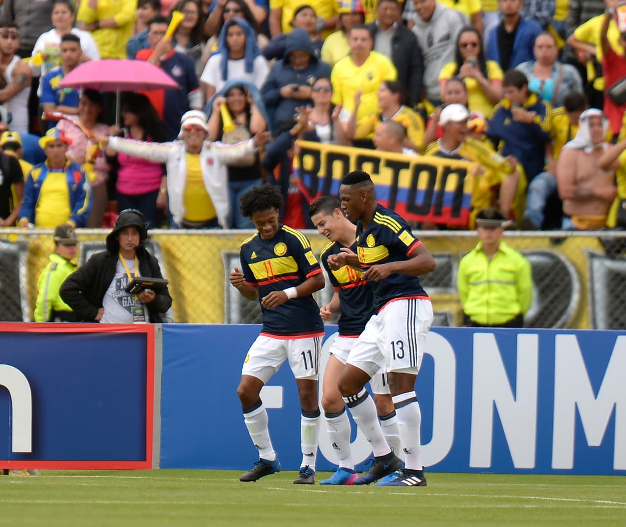 ¡Volvió el baile! El equipo colombiano recuperó sensaciones en el Atahualpa de Quito consiguiendo un bueno juego que lo puso en ventaja en los primeros 45 minutos.