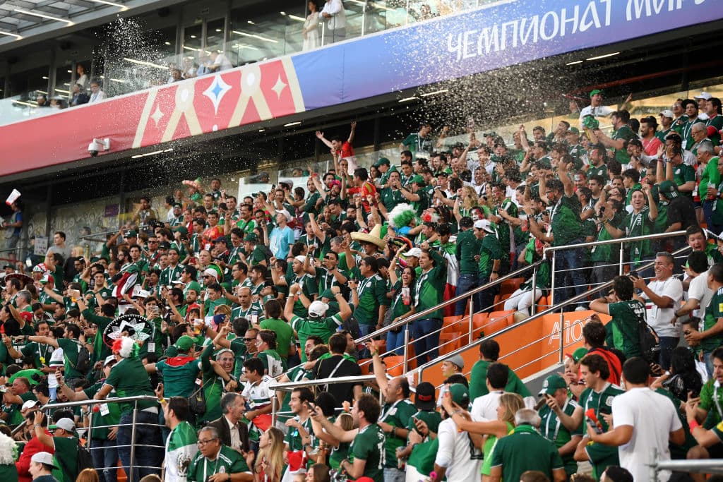 Fue una fiesta de los mexicanos a costa de la actuación de Corea del Sur.