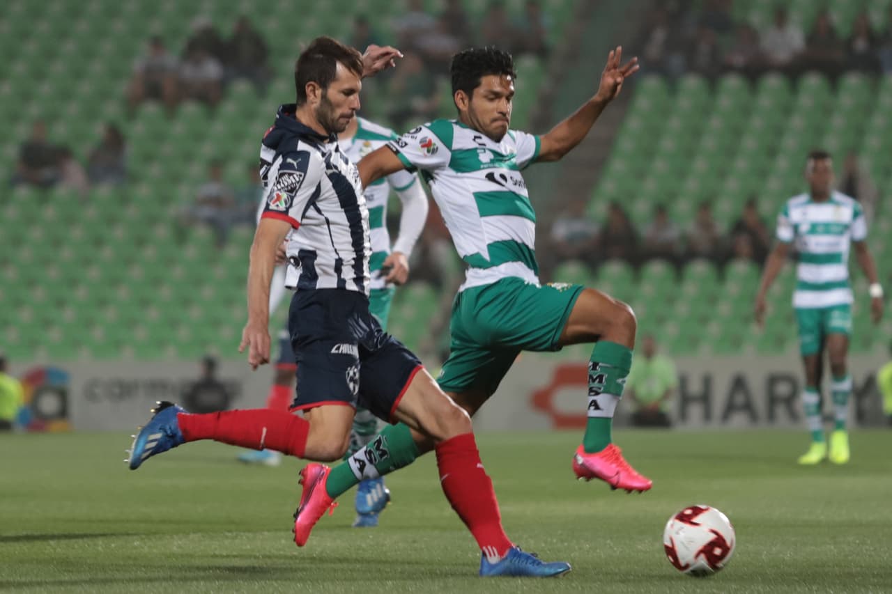 Monterrey consigue la ventaja de la localía para la vuelta tras empatar 0-0 en su visita a Santos.