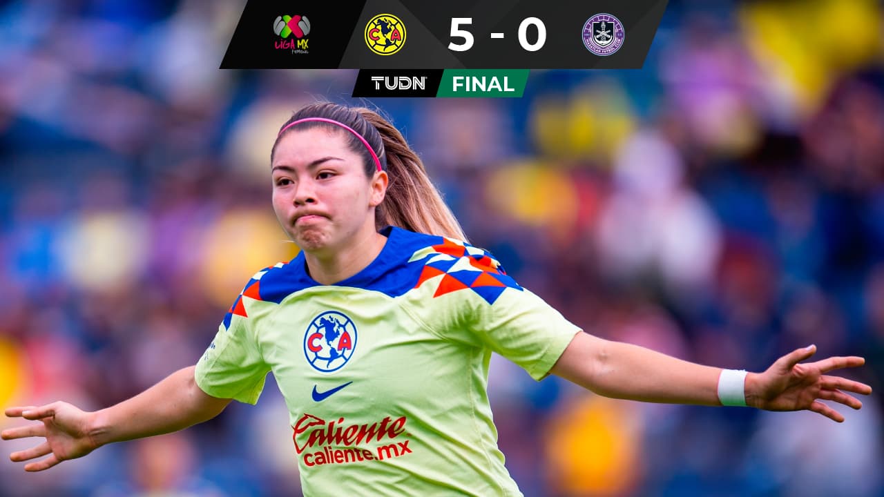 Katty Martínez hace ‘póker’ de goles en goleada del América Femenil