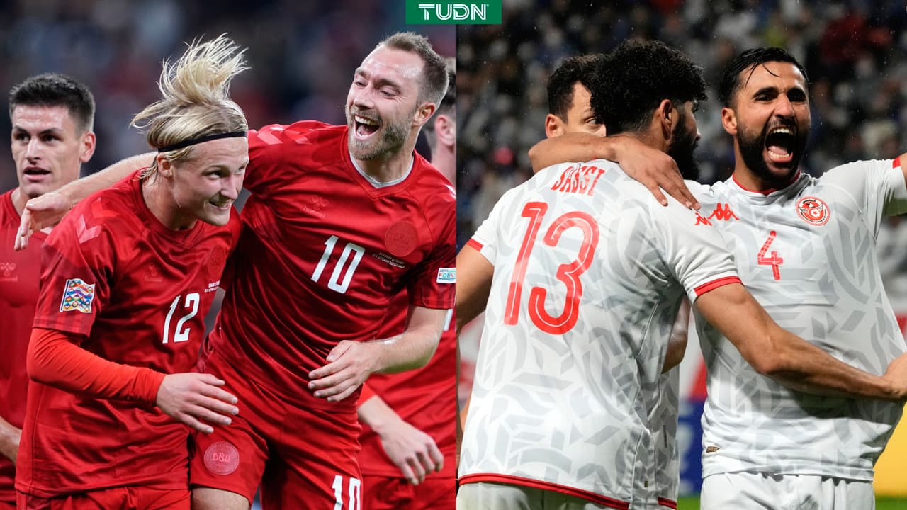 Dinamarca y Túnez miden fuerzas en Qatar 2022, así verás el partido