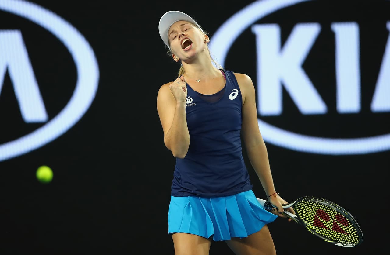 Daria Gavrilova tuvo una dura jornada contra Naomi Broady y tuvo que emplearse a tres sets, 3-6, 6-4, 7-5, para clasificarse.