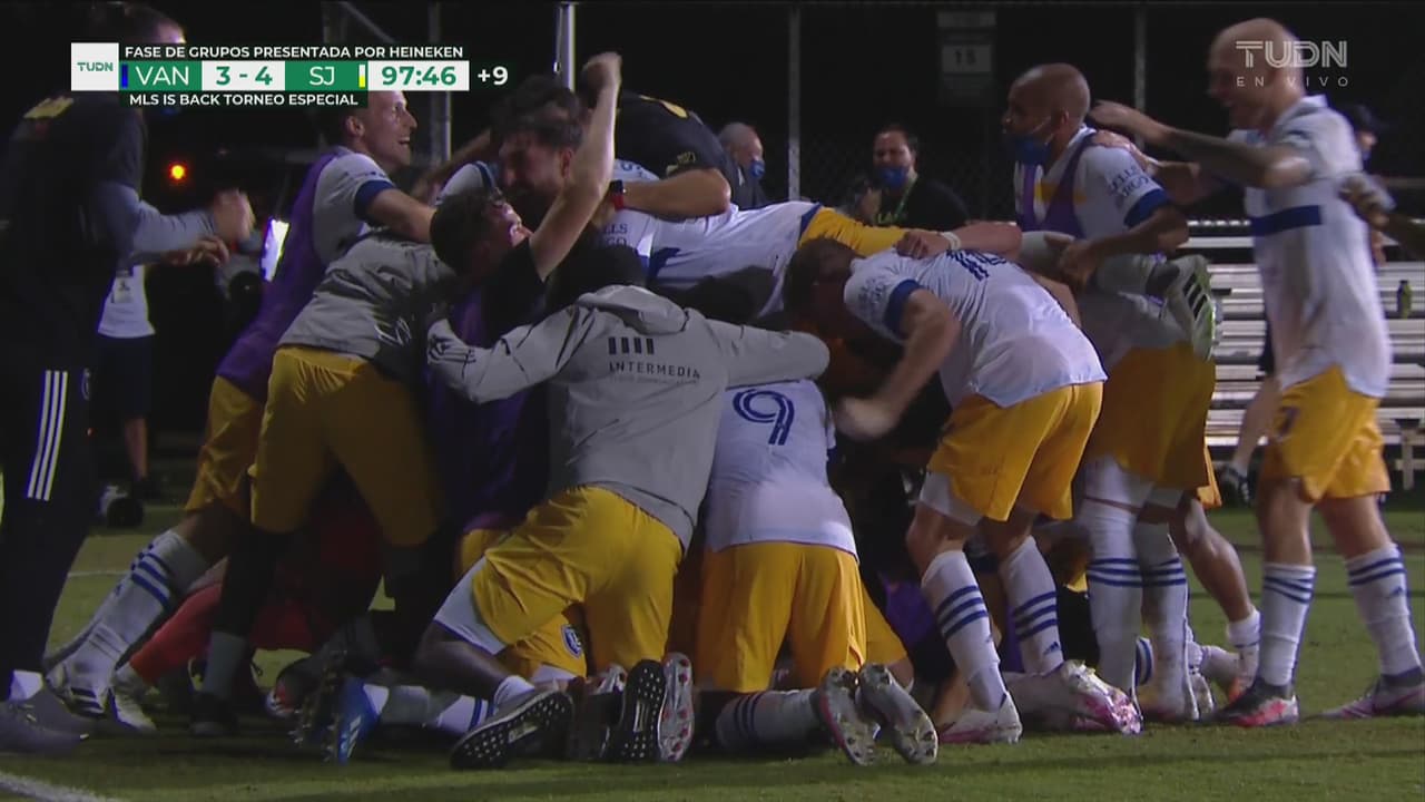 ¡Gol de infarto! Shea Salinas arrasa con Whitecaps y San Jose Earthquakes marca el épico 4-3