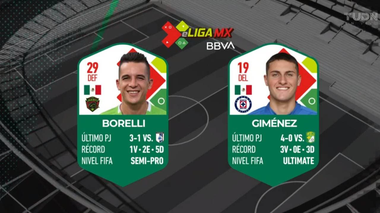 Eder Borelli y los Bravos de Juárez apalearon al Cruz Azul 4-1 en la última jornada de la primera edición de la eLiga MX.