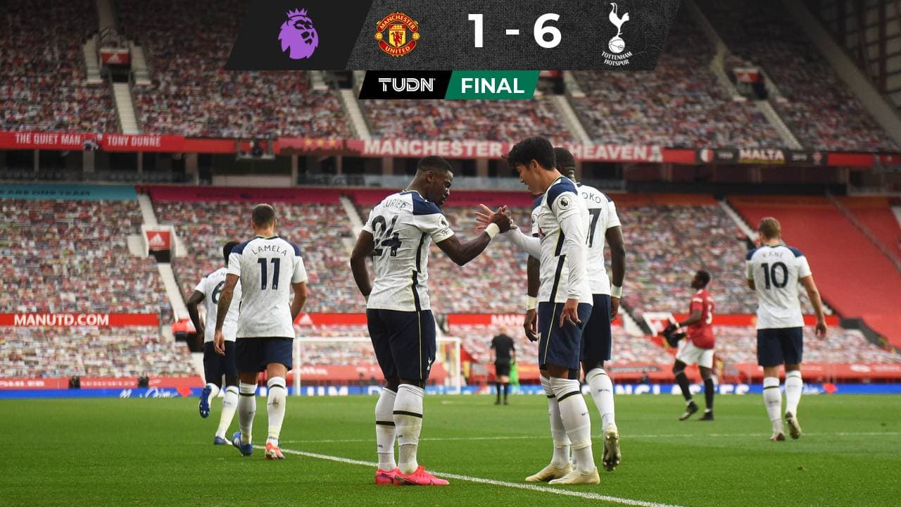 Mourinho y el Tottenham humillan al Manchester United