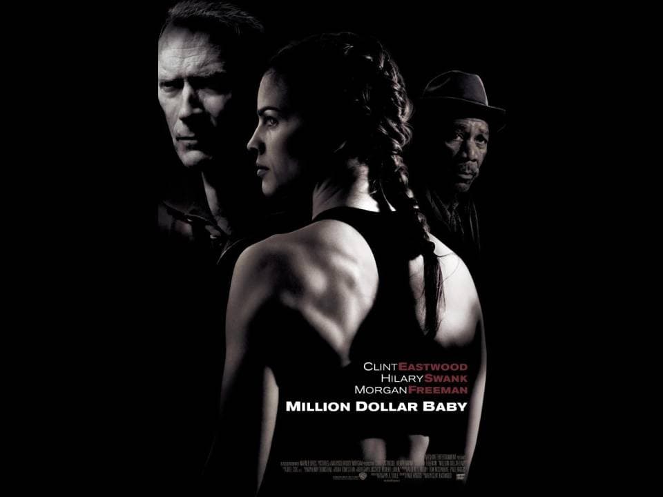 Million Dollar Baby. Además de ganar la estatuilla por mejor película, también ganó mejor director (Clint Eastwood), mejor actor de reparto (Morgan Freeman) y mejor actriz (Hilary Swank).