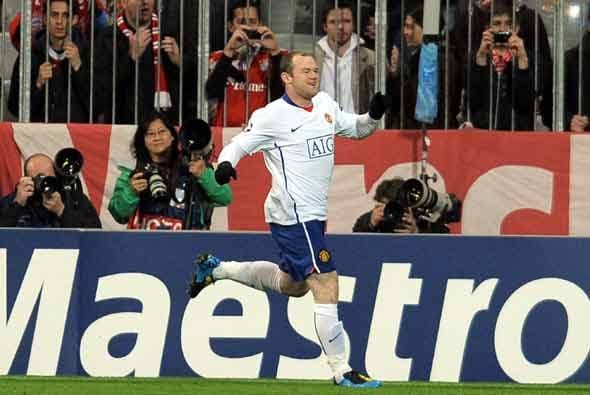 Apenas habían pasado dos minutos del inicio del partido cuando Rooney ya festejaba su anotación.