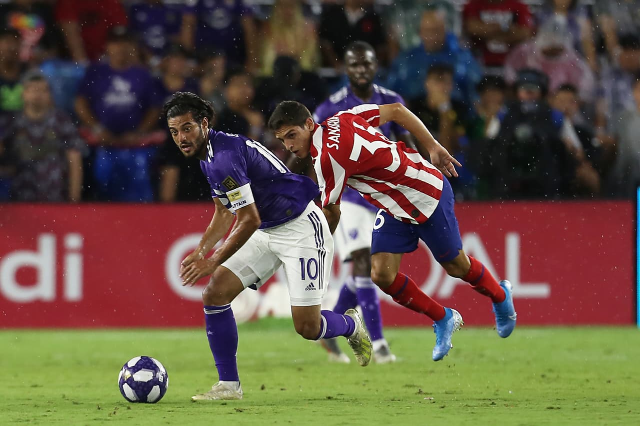 Vela fue marcado por el rojiblanco Juan Manuel Sanabria.