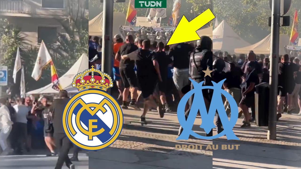 Caos y violencia: imágenes lamentables en inicio de Champions League