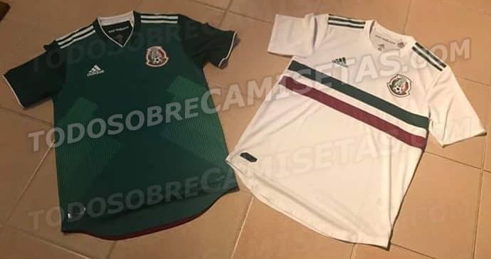 Las posibles camisetas del Tri para la Confederaciones