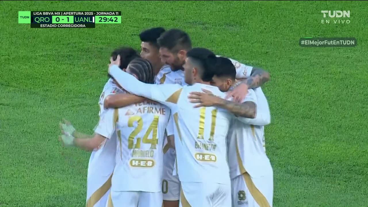 ¡Tigres ruge en el Corregidora! Gran definición de Juan Brunetta