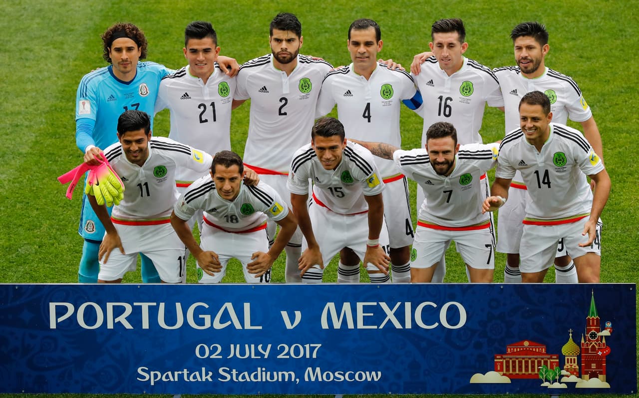 La Selección de México, cuya figura más reconocida es Javier 'Chicharito' Hernández y con proyecciones como Hirving Lozano, está avaluada por 166 millones de euros.