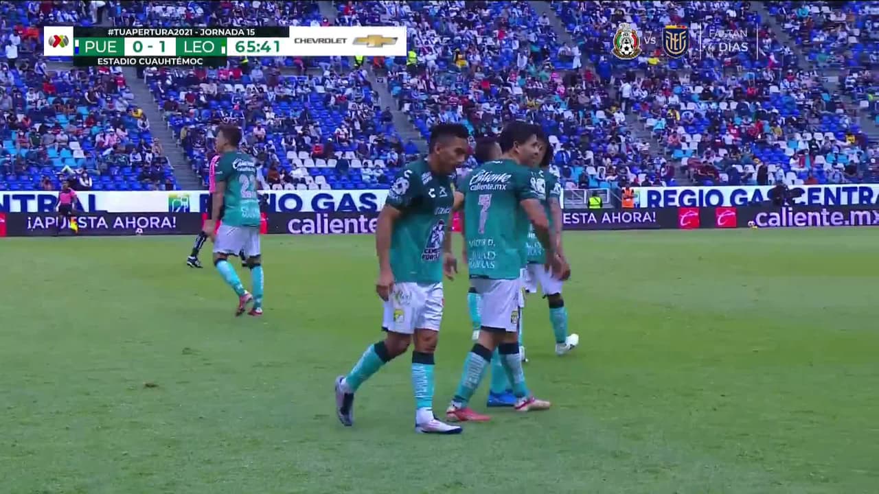 ¡AUTOGOL! de Juan Pablo Segovia para León.