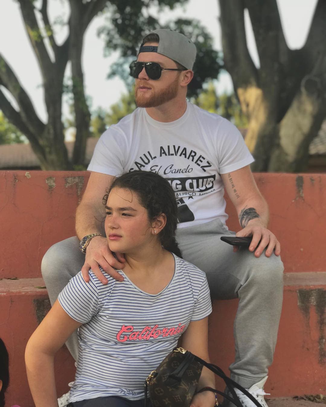 Emily es el fruto de la relación entre Canelo y Karén Beltrán, quienes fueron padres a los 16 años.