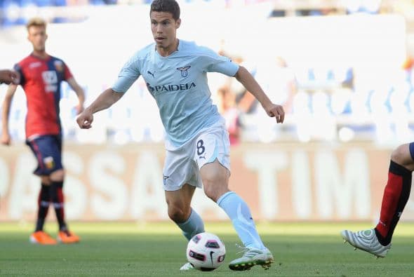 El brasileño fue el mejor hombre de la Lazio ante el Genoa.