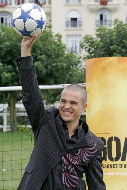 En la actualidad Kuno Becker se puso los tacos para realizar la trilogía de Goal.