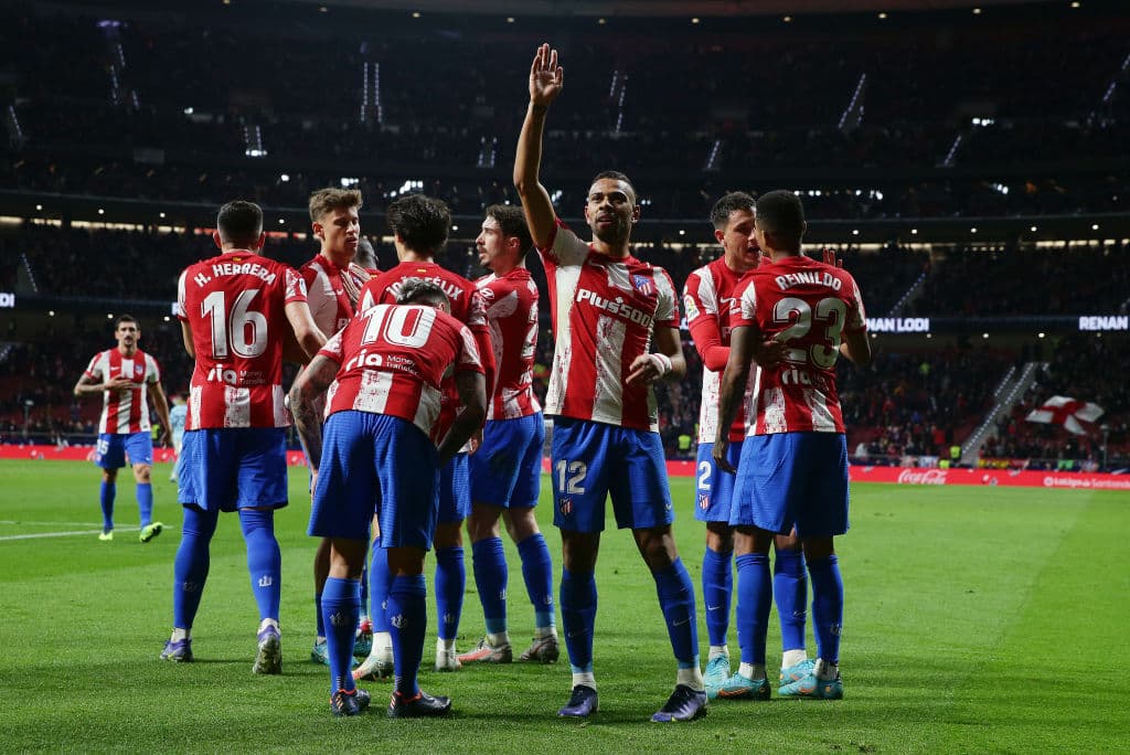 Renan Lodi se pone la casaca de goleador y le da la victoria al atlético de Madrid 2-0 sobre el Celta de Vigo.