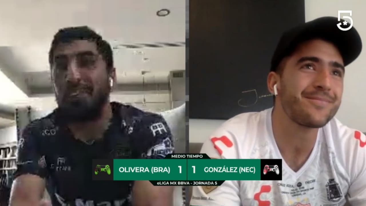 Maximiliano Olivera cayó 1-2 en casa ante Jairo González en el futbol virtual.