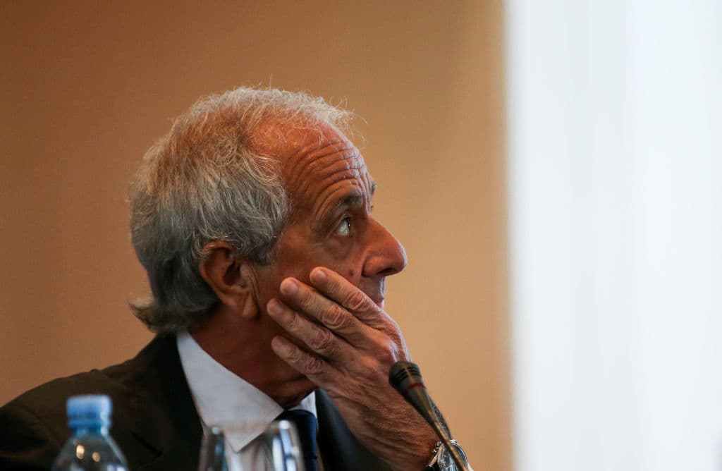 Rodolfo D'Onofrio, presidente de River Plate.