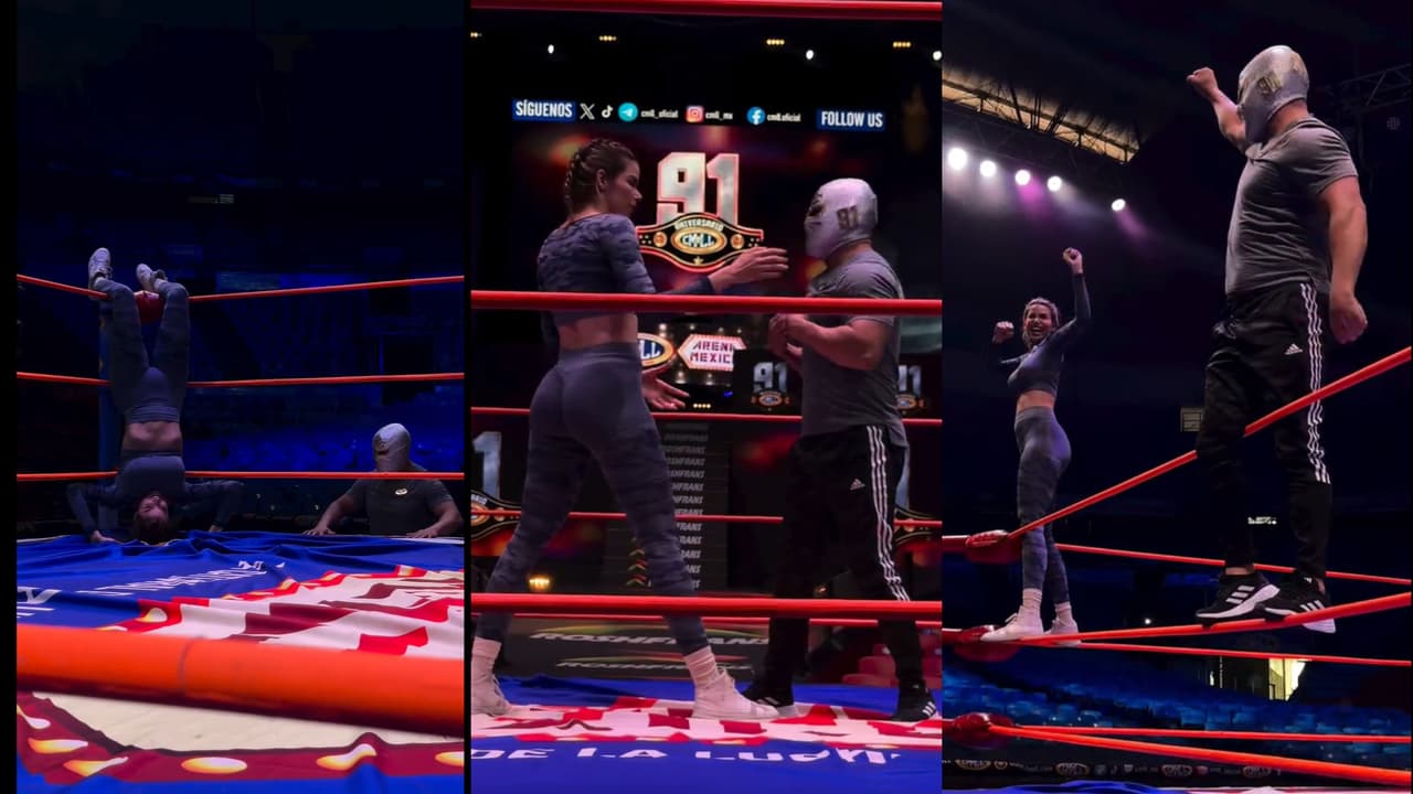 ¡De un Amor VieJJOO a la lucha libre! Marie Claire deslumbra