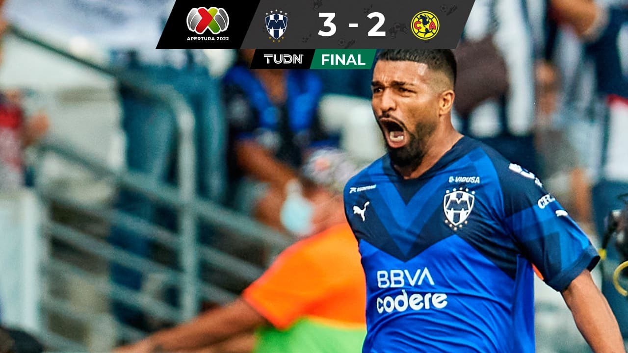 Cabecita se estrena con gol en América y caen por remontada ante Rayados