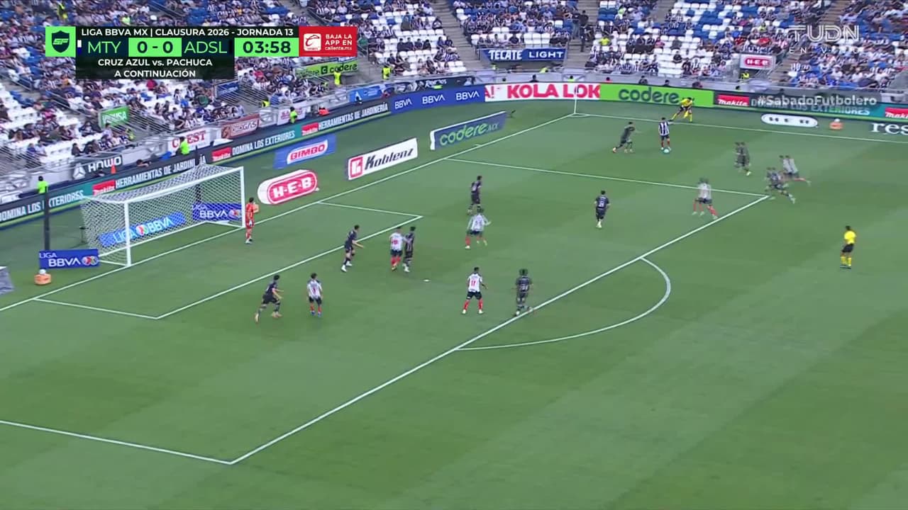 ¡El trallazo de Jorge Rodríguez que casi madruga al Atlético San Luis!