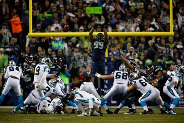 Los Seattle Seahawks avanzaron al juego por el campeonato de la Conferencia Nacional al derrotar en casa a los Carolina Panthers por 31-17.