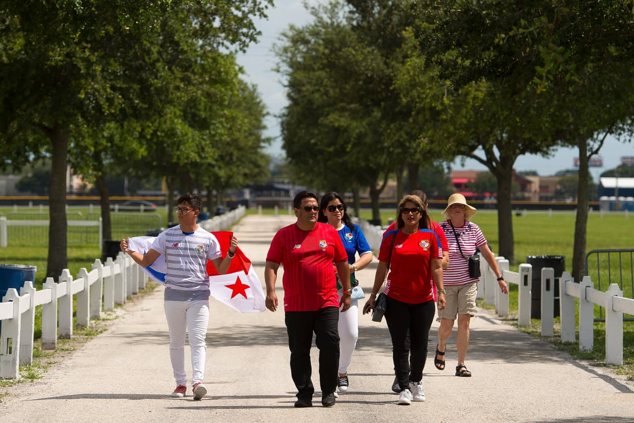 A Estados Unidos ha llegado una buena comunicada de hinchas panameños.