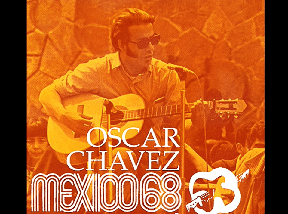 Óscar Chávez, el artista que cantó a los muertos previo a México 68