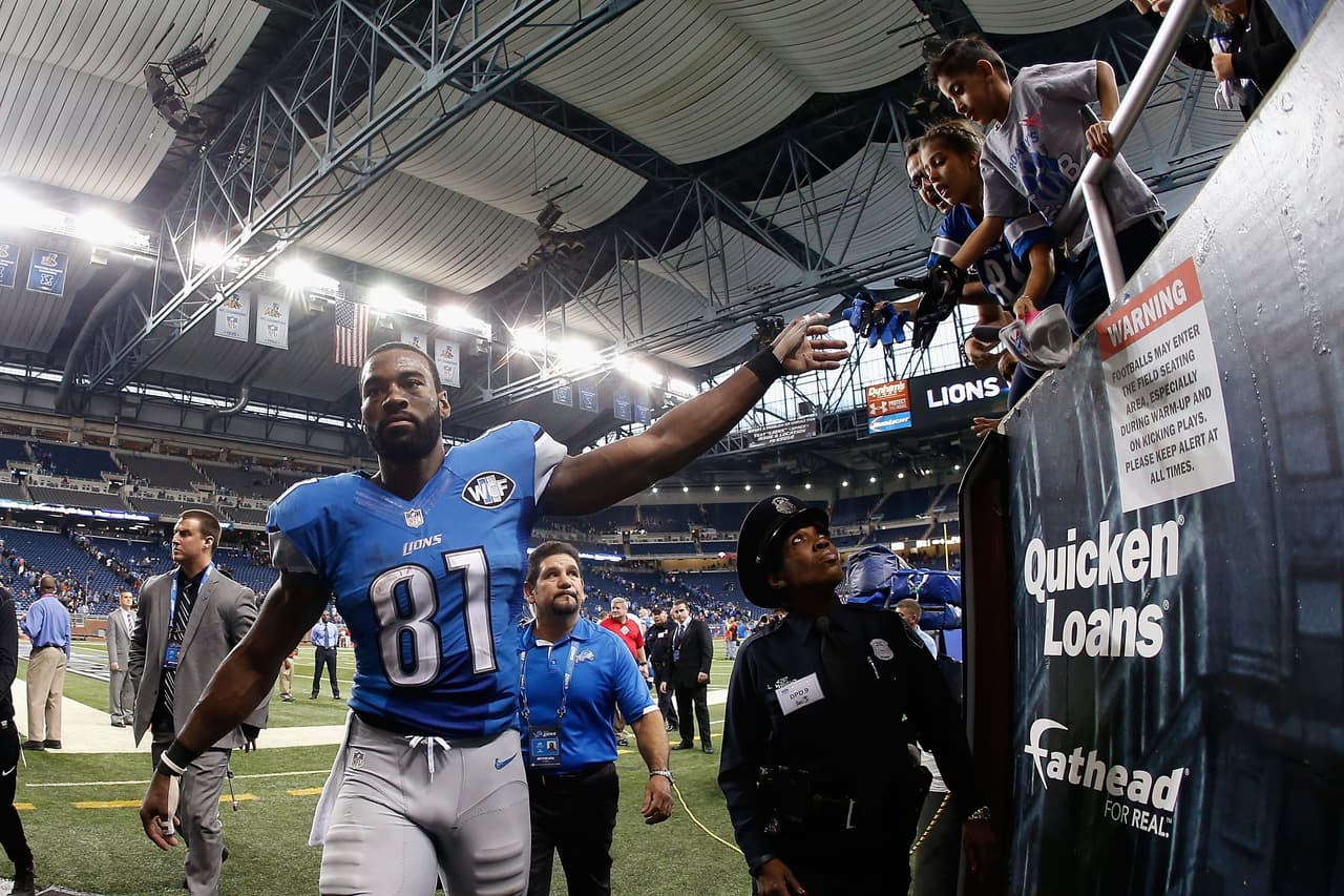 Jugador Ofensivo de la Semana 6 NFC: WR Calvin Johnson, Detroit Lions.