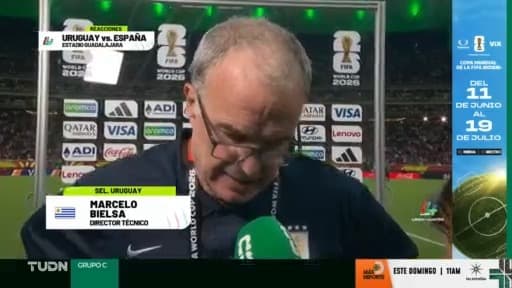 Marcelo Bielsa se responsabiliza del fracaso de Uruguay