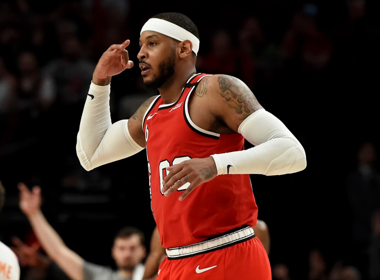 Carmelo Anthony carga contra seis equipos "racistas"