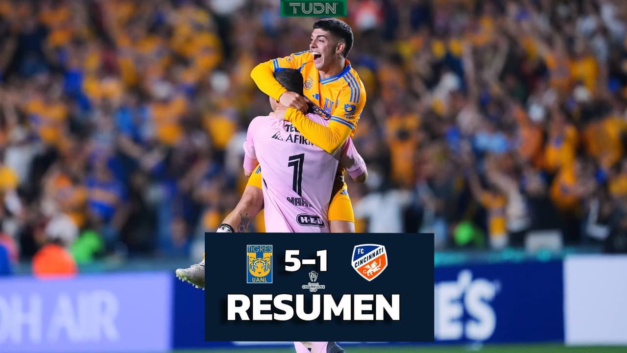 Resumen | ¡Remontada histórica en el Volcán! Tigres elimina a Cincinnati en una noche de locura
