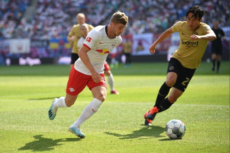 Timo Werner festeja renovación de contrato con gol