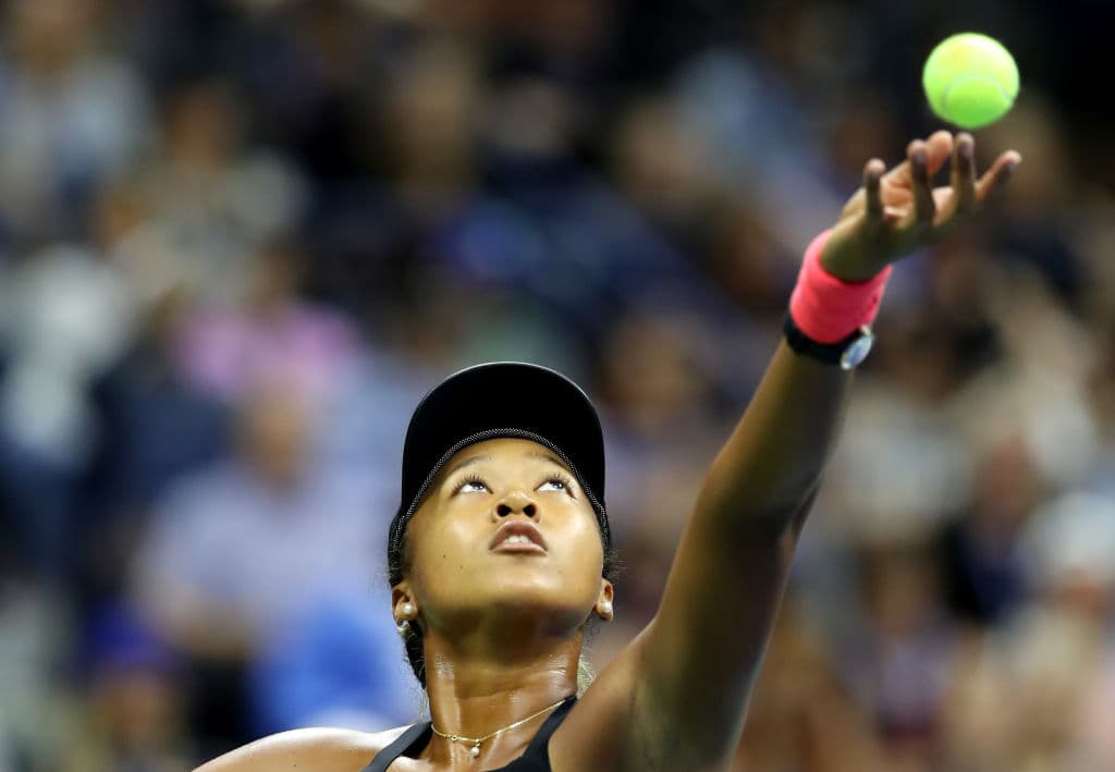 Naomi Osaka fue segura desde el primer servicio, y logró sus mejores puntos en el final sin perder la concentración.