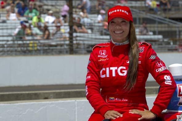 Milka Duno volvió a representar a Venezuela en la Indy 500, pero nuevamente tuvo una actuación discreta.