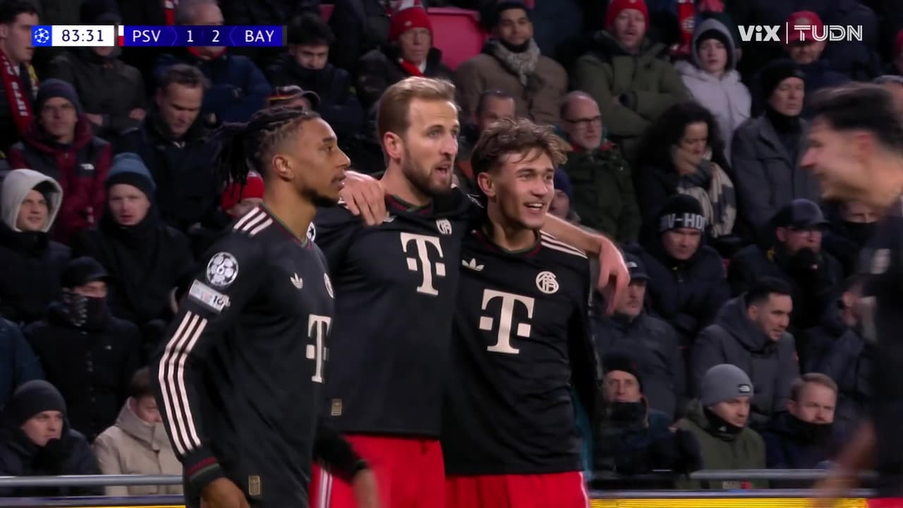 ¡APARECE EL GOLEADOR! Harry Kane pone nuevamente en ventaja al Bayern Munich