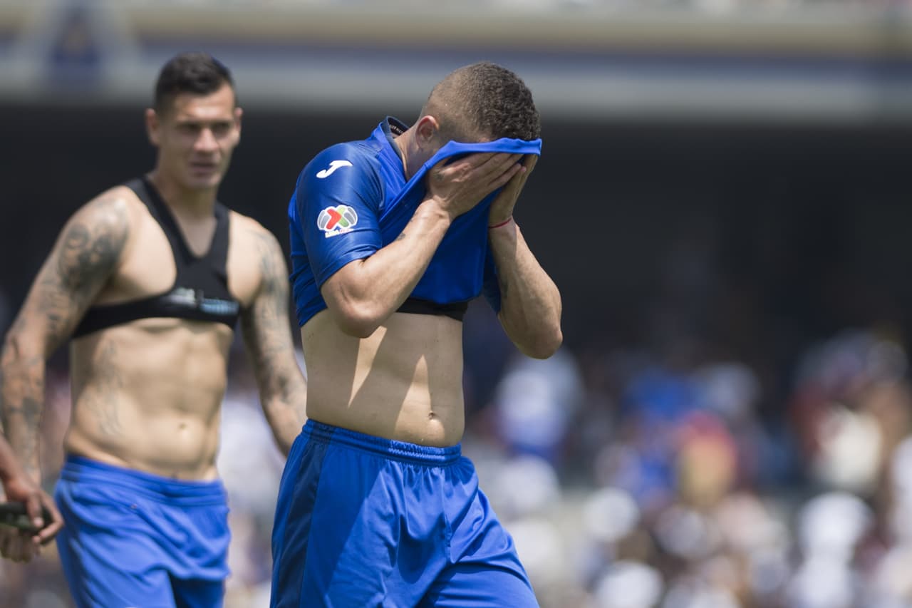 Cruz Azul dejó ir el triunfo en el Olímpico Universitario de CU.