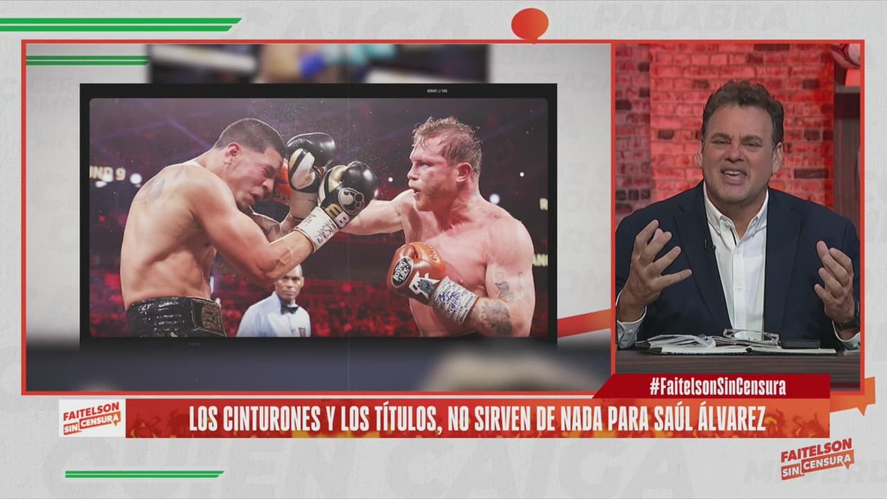 Faitelson hace fuerte llamado al 'Canelo' Álvarez: "¡Ya basta!"
