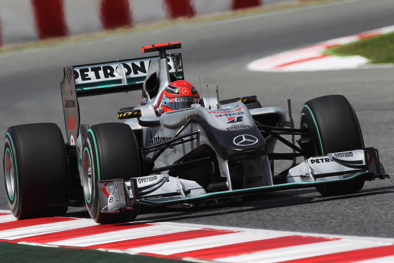 En el Gran Premio de España, en Montmelló, fue su primera vez rozando el pódio. Estuvo por detrás de Mark Webber, Fernando Alonso y Sebastian Vettel.