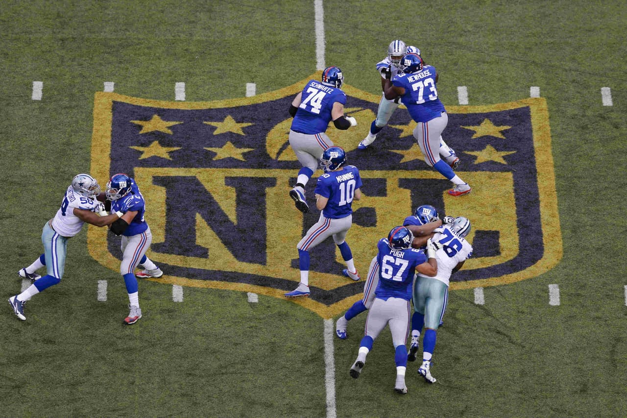 Cowboys perdió por errores GIGANTES