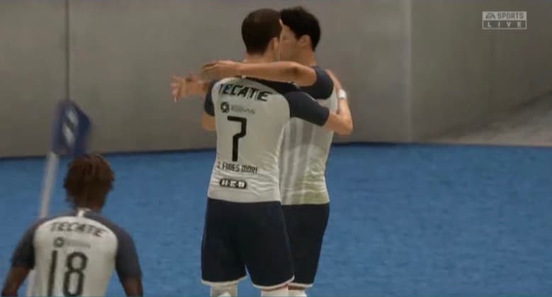 Gudiño logra despertar en el segundo tiempo y consigue sacar el empate ente los Rayados de Luis Cárdenas.