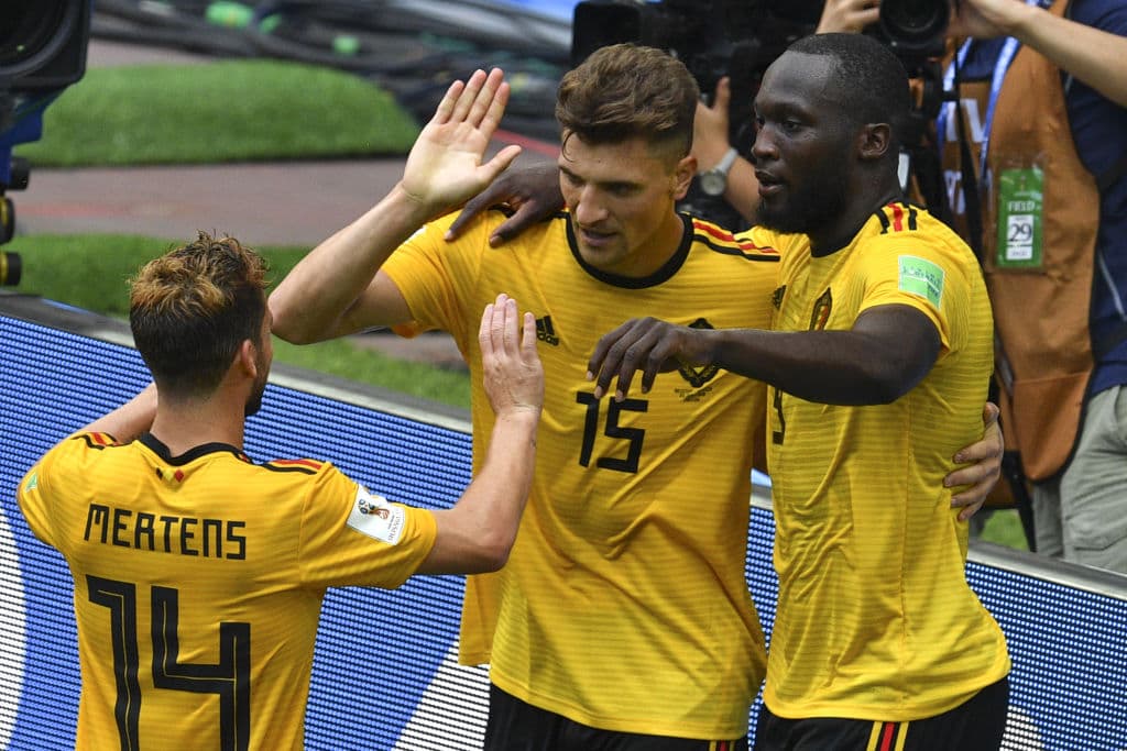 Esa ventaja le dio la tranquilidad a Bélgica para enfrentar el resto del partido y así se fue al descanso.