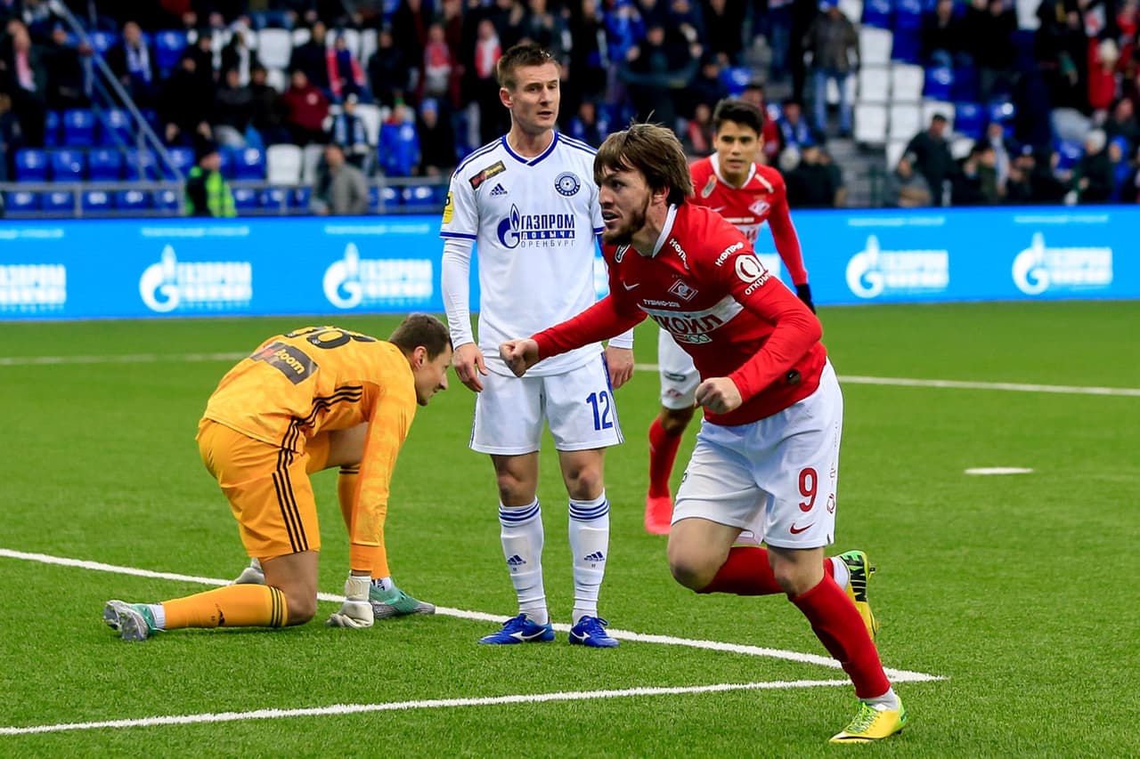 Orenburg 1-3 Spartak Moscú | Fameyeh (17’) abrió el marcador para los locales y Ponce (44’) igualó los cartones.