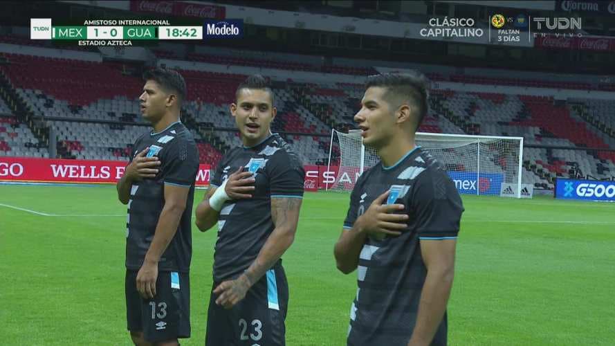 Chucho López tuvo problemas con el himno de Guatemala